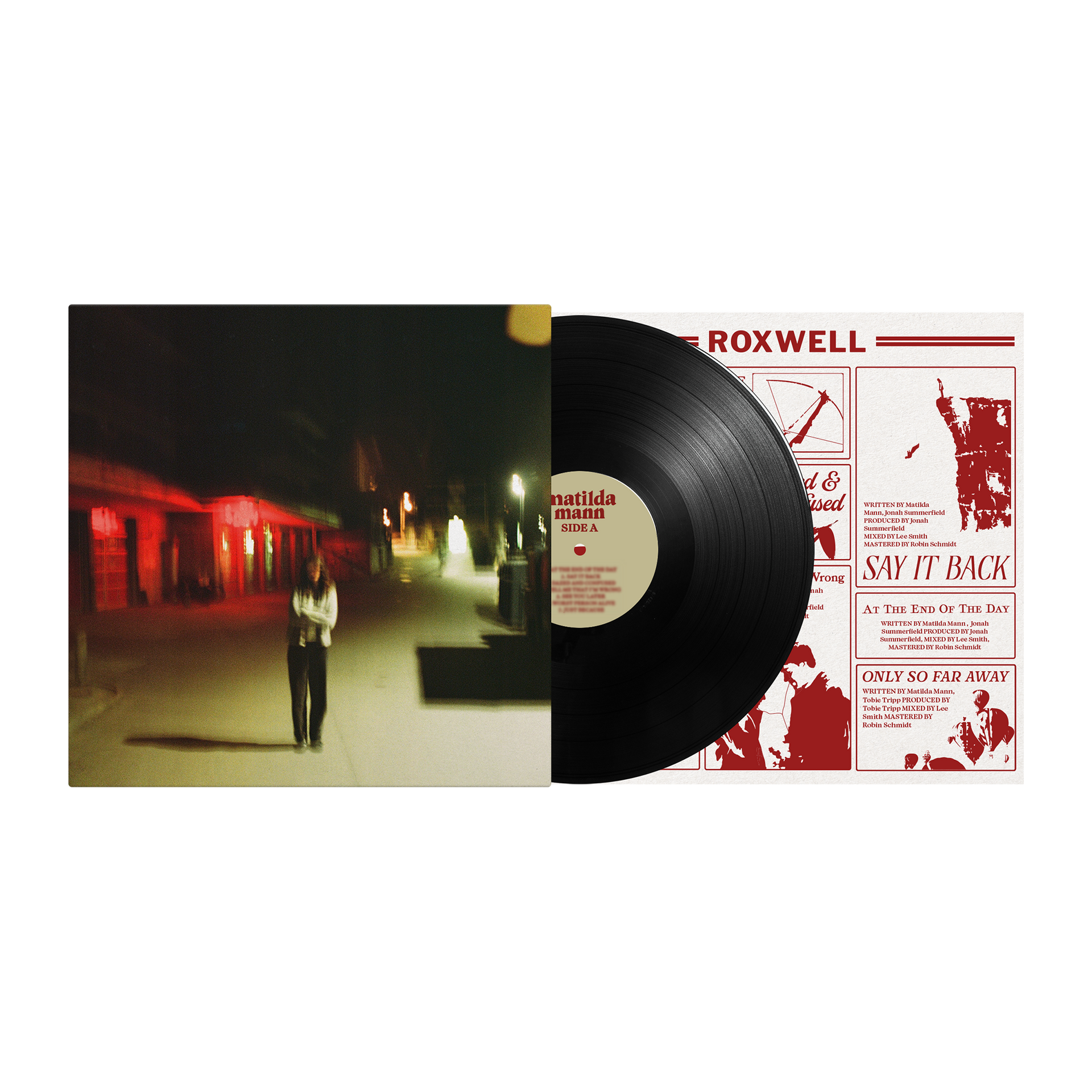 Roxwell | Standard Black Vinyl + Signed Insert | Matilda Mann