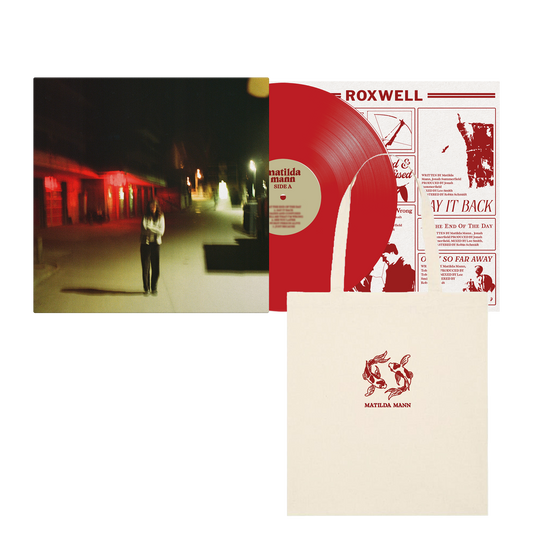 Roxwell Exclusive Red LP + Fish Tote + Signed Insert Bundle